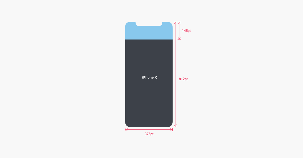 Design for iPhone X 